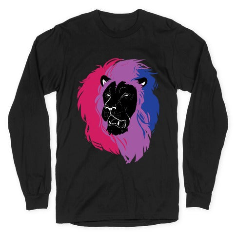 Bisexual Lion Pride Longsleeve Tee