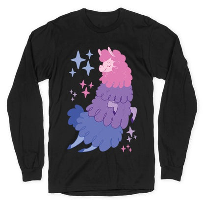 Bisexual Llama Longsleeve Tee