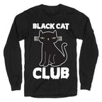 Black Cat Club Longsleeve Tee