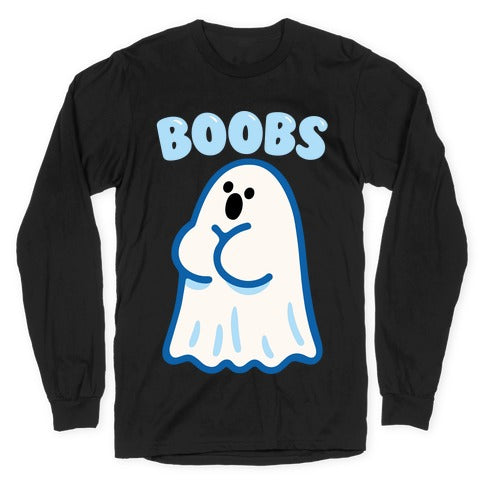 Boobs Ghost Longsleeve Tee
