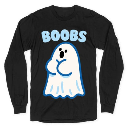 Boobs Ghost Longsleeve Tee