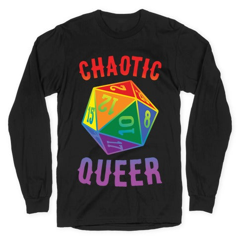 Chaotic Queer Longsleeve Tee