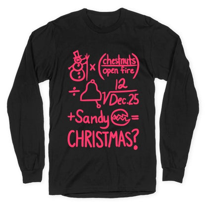 Christmas Equation Longsleeve Tee