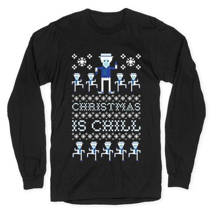 Christmas Is Chill Snow Miser Longsleeve Tee