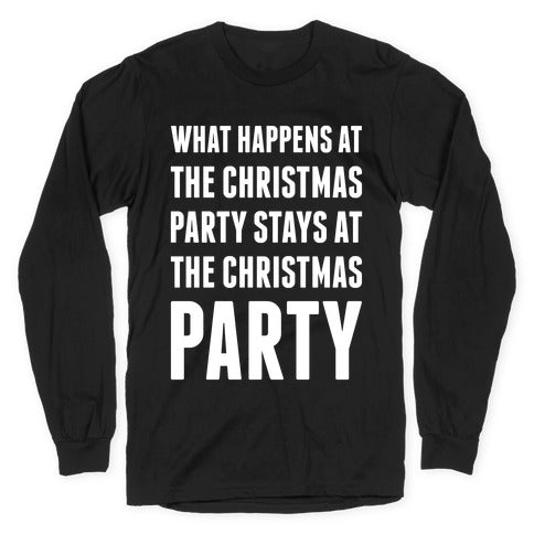 Christmas Party Longsleeve Tee