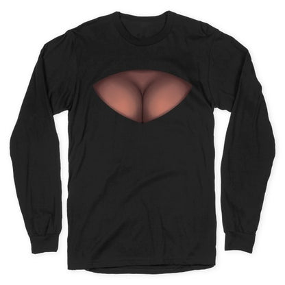 Cleavage Window Longsleeve Tee