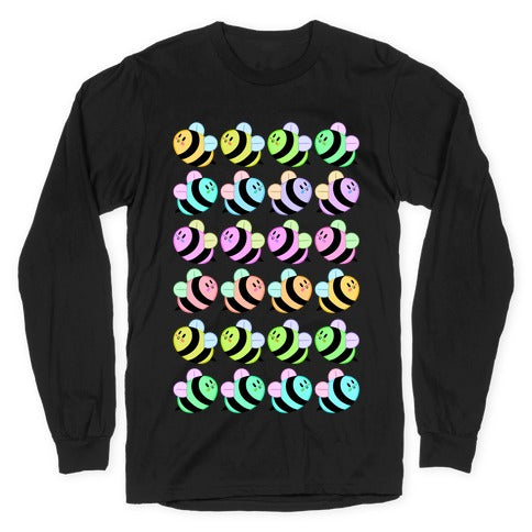 Color Pop Bees Longsleeve Tee