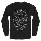 Constellation Star Pattern Longsleeve Tee