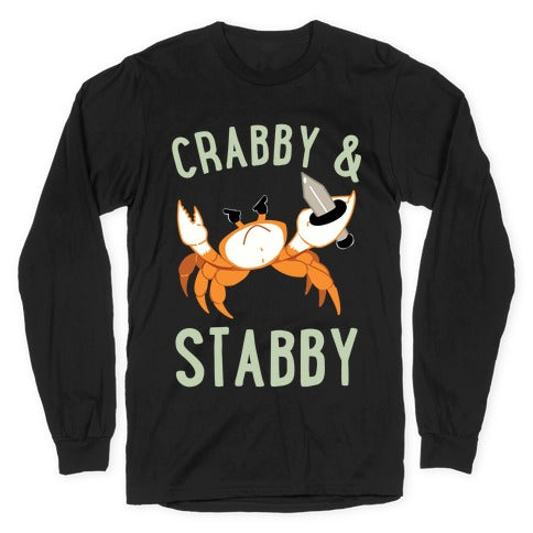 Crabby & Stabby Longsleeve Tee