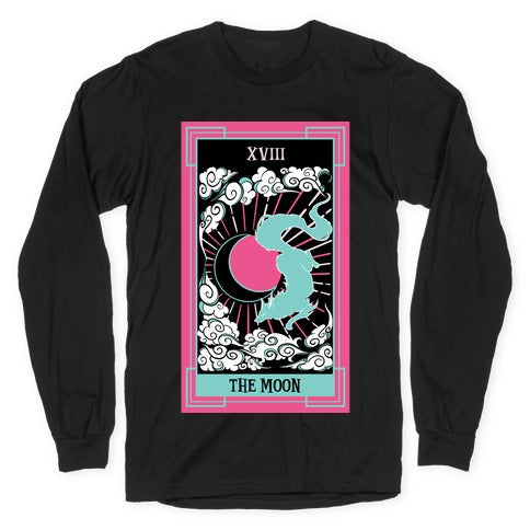 Creepy Cute Tarots: The Moon Longsleeve Tee