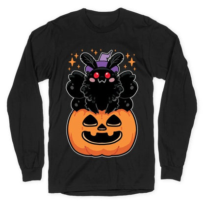 Cute Halloween Mothman Longsleeve Tee