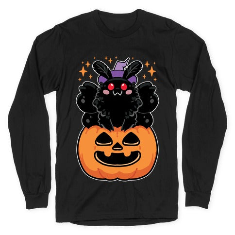 Cute Halloween Mothman Longsleeve Tee