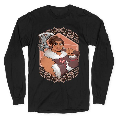 DnD Princesses: Luisa Barbarian Longsleeve Tee