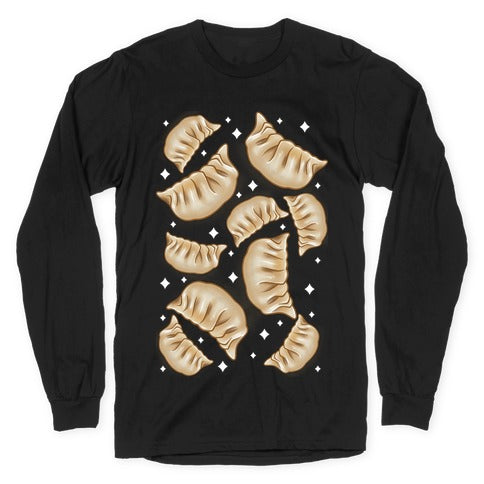 Dumplings Pattern Longsleeve Tee