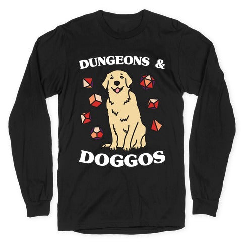 Dungeons & Doggos Longsleeve Tee