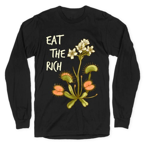 Eat The Rich Venus Fly Trap Longsleeve Tee