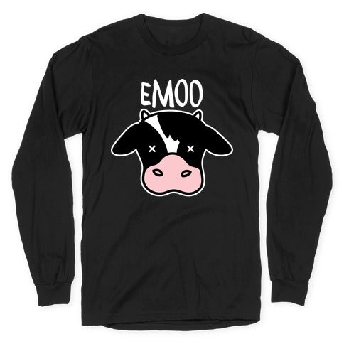 Emoo Emo Cow Longsleeve Tee