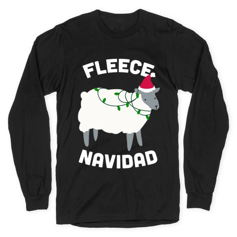 Fleece Navidad Longsleeve Tee