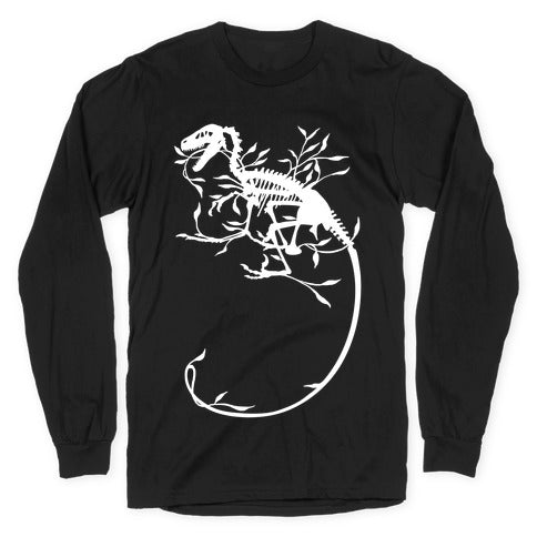 Floral Dinosaur Longsleeve Tee