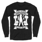 Fresno Nightcrawlers Cryptid Society White Print Longsleeve Tee