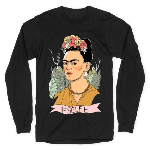 Frida #Selfie Longsleeve Tee