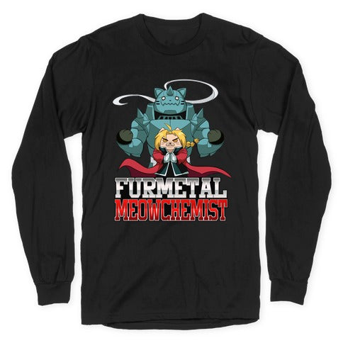 Furmetal Meowchemist Longsleeve Tee