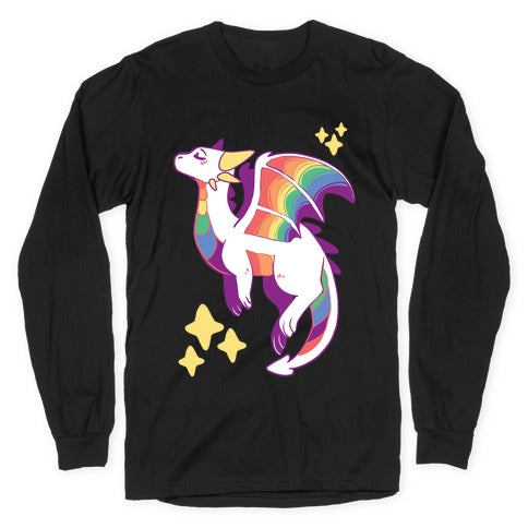 Gay Pride Dragon Longsleeve Tee