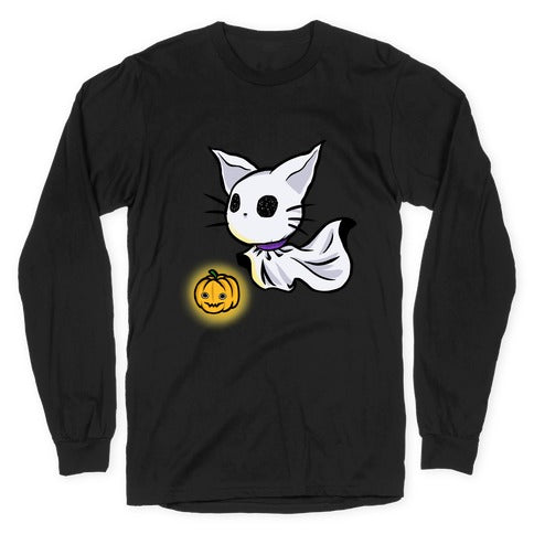 Ghost Cat Longsleeve Tee