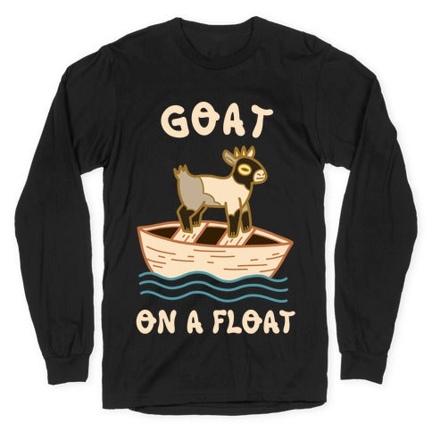 Goat On A Float Longsleeve Tee