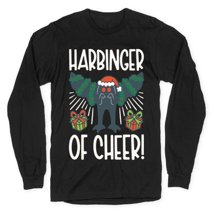 Harbinger of Cheer Mothman Parody Longsleeve Tee