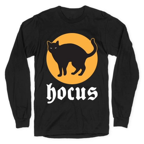 Hocus (Hocus Pocus Pair) - White Longsleeve Tee