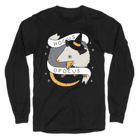 Hocus Opocus Opossum Longsleeve Tee