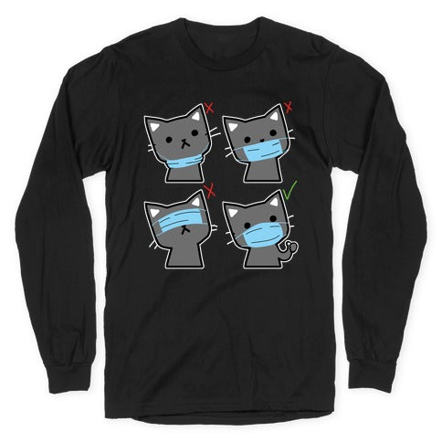 How To Wear A Mask Longsleeve Tee