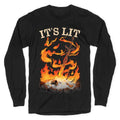 It's Lit Bonfire Longsleeve Tee