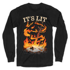 It's Lit Bonfire Longsleeve Tee