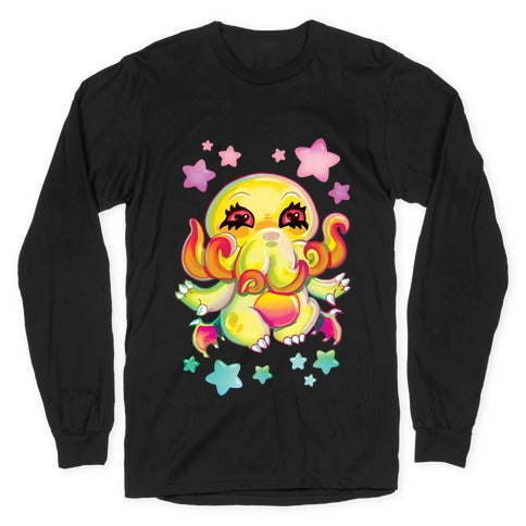 Kawaii Cthulhu Longsleeve Tee