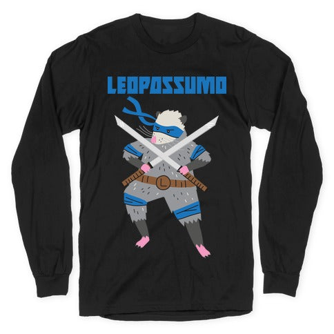 Leopossumo (Leonardo Opossum) Longsleeve Tee