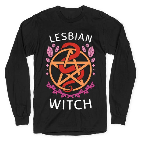 Lesbian Witch Longsleeve Tee