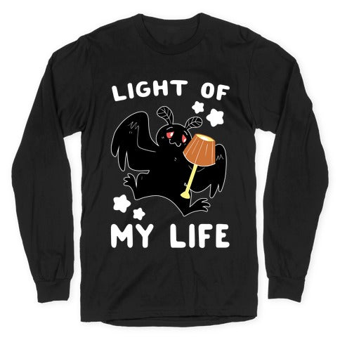 Light of my Life - Mothman and Lamp Longsleeve Tee