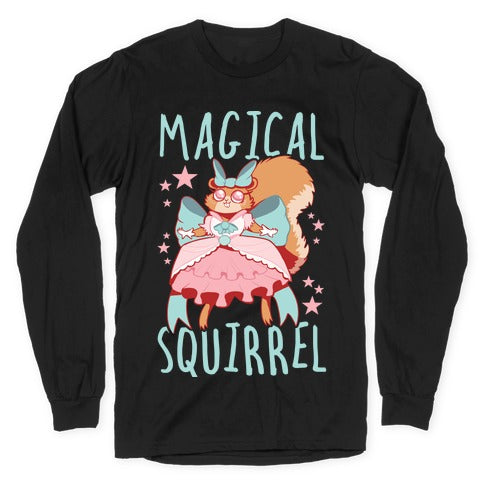 Magical Squirrel Longsleeve Tee