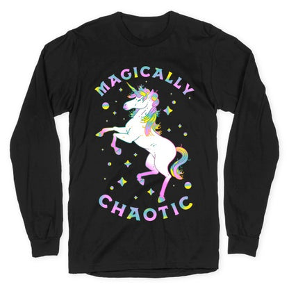 Magically Chaotic Unicorn Longsleeve Tee