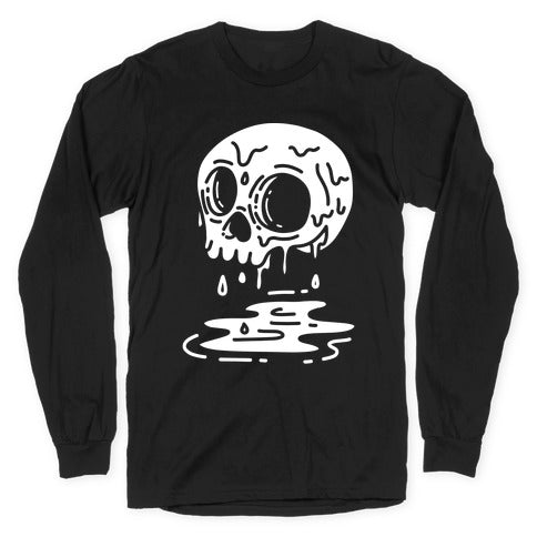 Melting Skull Longsleeve Tee