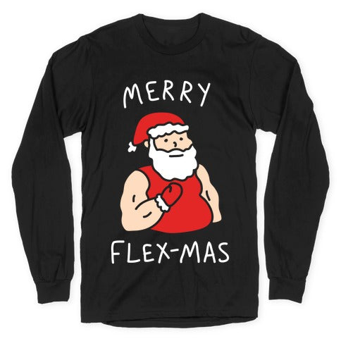 Merry Flex-mas Longsleeve Tee
