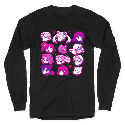 Moon Crew Longsleeve Tee