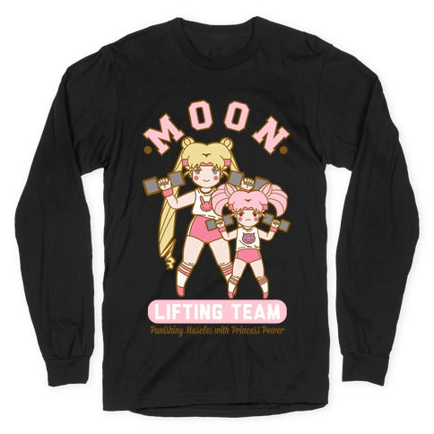 Moon Lifting Team Parody Longsleeve Tee