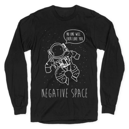 NEgative Space Longsleeve Tee