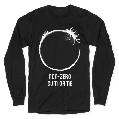 Non-Zero Sum Game Longsleeve Tee