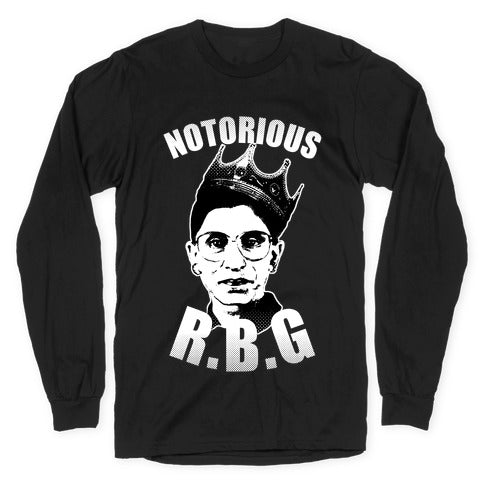 Notorious RBG (Ruth Bader Ginsburg) Longsleeve Tee