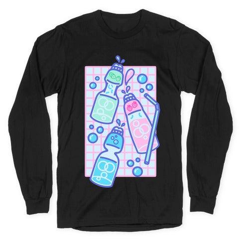 NSFW Pastel Penis Soda Bottles Longsleeve Tee