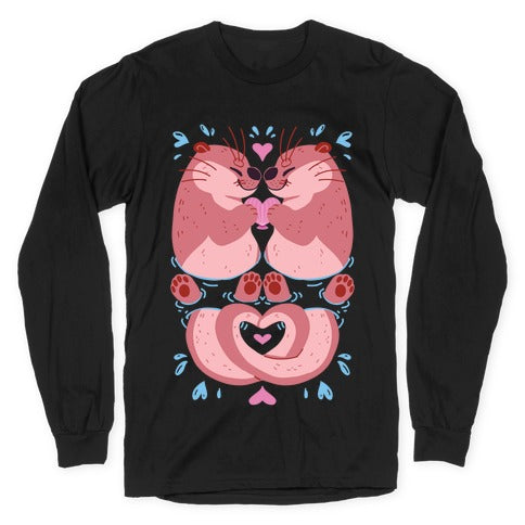 Otter Lovers Longsleeve Tee